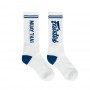 Fairtex SOCK1 Носки Dry-Fit Tech Бело-Синие